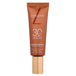 Lancaster Infinite Bronze Tinted Protection puder za vse tipe kože 50 ml Odtenek 1 light/medium Cene