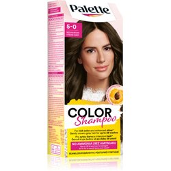 Schwarzkopf Palette Color Shampoo šampon za toniranje odtenek 5-0 Medium Brown 50 ml Cene