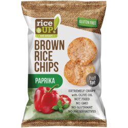 Rice Up čips od pirinča paprika gf 60g Cene