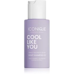 ICONIQUE Professional COOL LIKE YOU Perfect Blonde & Silver Violet šampon za neutraliziranje bakrenih tonova 70 ml Cene