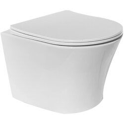 Inter Ceramic wc školjka set z desko bela Cene