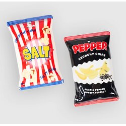 bitten Salt And Pepper Snack Set Of 2 Ceramic Decor multicolor Cene