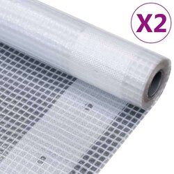 vidaXL cerade Leno 2 kom 260 g/m² 1,5 x 5 m bijele Cijene