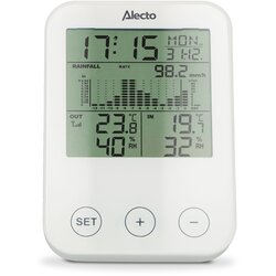 Alecto WS-1200 Wetterstation mit Funksensor Schwarz /Grau Cene