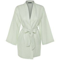 Trendyol Kimono & Kaftan - Green - Relaxed fit Cene