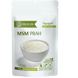 We Are One MSM prah, 100g Cene