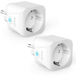 AOYCOCR 2x Wi-Fi pametna vtičnica 230 V/10 A z Alexa in Google Home Cene
