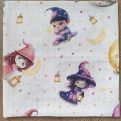 LILLO & PIPPO muslin pelena 75x75cm, Vila na mesecu Cene