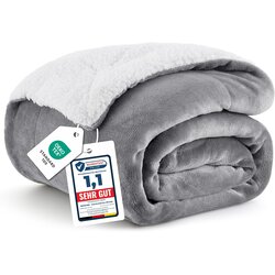 BEDSURE Sherpa dvostranska odeja 130×150cm Cene