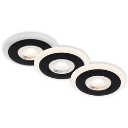 BRILONER 7039-035 - KOMPLET 3x LED ugradna kupatilska svetla LED/5W/230V IP44 Cene