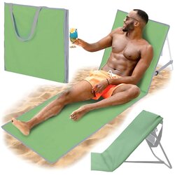 SANDOS Zložljiv vrtni ležalnik za na plažo za sončenje, torba za na plažo, lahek ležalnik, (5000093797) Cene