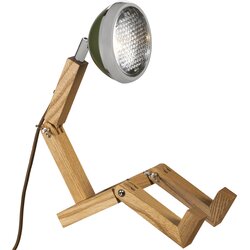PIFFANY COPENHAGEN Piffany Mr. Wattson - Mini Table Lamp Army green Cene