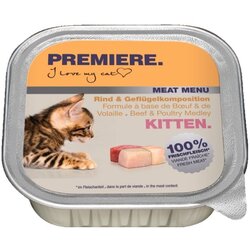 Premiere Cat Meat Menu Kitten govedina i meso peradi 100 g ALU-pak Cene