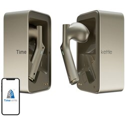 TIMEKETTLE brezžične ušesne slušalke z mikrofonom W4, zlata Cene