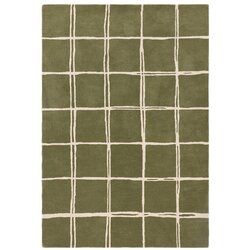 Asiatic Carpets Zeleni ručno rađen vunen tepih 160x230 cm – Cene