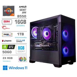 PCX Računalnik Exton R7 5700X 16GB 1TB RTX5060 W11 Cene