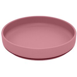 Petite & Mars Take&Match Silicone Plate krožnik s priseskom Dusty Rose 6 m+ 1 kos Cene