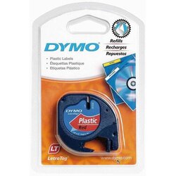 Dymo Letratag Band Plastik red 12 mm x 4 m Cene