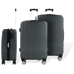 Hoffmanns 3-dijelni ABS set kofera Travelline antracit Cene