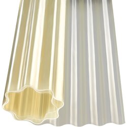Gutta valovita poliestrska plošča 76/18 naravna 250 cm x 500 cm Cene