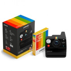 Polaroid Everything Box Now+ Gen3 Black instant kamera crna ugrađena baterija, s ugrađenom bljeskalicom, Bluetooth Cene