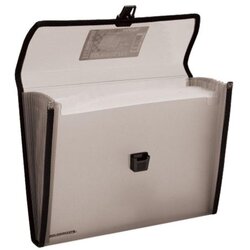 Foldermate Mapa harmonika A4 s 12 pregrada, Pop Gear F154-S, crna Cene