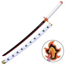 Amont replica demon slayer kimetsu no yaiba - rengoku kyojuro katana Cene
