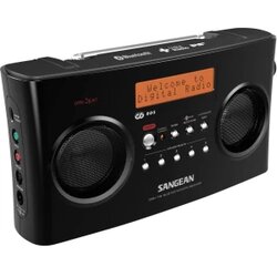 Sangean DAB+ radio DPR-26 BT putni radio, punjiva baterija crna Cene