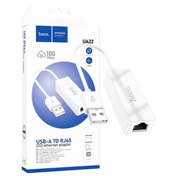 Hoco Adapter USB na LAN - UA22, Bijeli Cijene