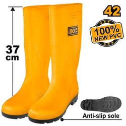 Ingco Gumene čizme žute br. 42 SSH092L Cene