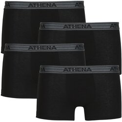 Athena Boksarice BASIC COTON Pack de 4 Črna Cene