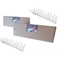 Home set veći - 6 komada šiljaka za rasterivanje ptica sa dvostrano lepljivom trakom 559411 Cene
