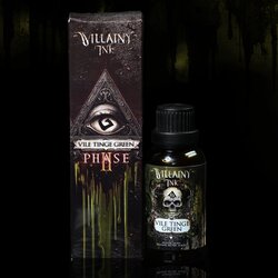 Villainy Ink vile tinge green (phase ii) | hunter green enamel | filter effect for miniature painting Cene