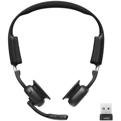 Shokz OpenMeet UC Wireless Bluetooth Bone Conduction Videoconferencing Headset with USB-A adapter Cene