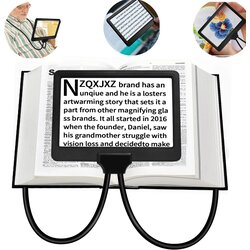 NZQXJXZ ročna 5x povečevalna lupa z LED z fleksibilnim vratnim držalom Cene