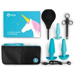 b-Vibe - Anal Training &amp; Education Set Blue Cene
