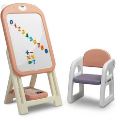 Toyz izobraževalno risalna tabla s stolom ted roza Cene