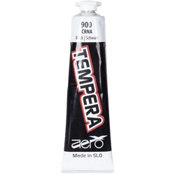 Aero Tempera barva v tubi, 900 črna, 42 ml Cene