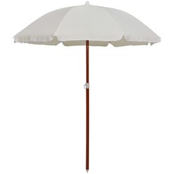 vidaXL Senčnik z jeklenim drogom 180 cm peščen, (20610519) Cene