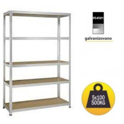 SmartStorage Polica metal medijapan 180x100x60cm 5x100kg Cene