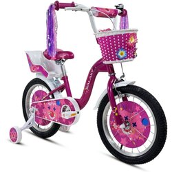 Mega Favorit bicikl dečiji GALAXY HAPPY 16" tamno roza Cene