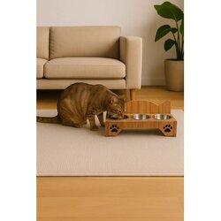 Paws & Whiskers Zdjela za hranu za kućne ljubimce šarena Cene