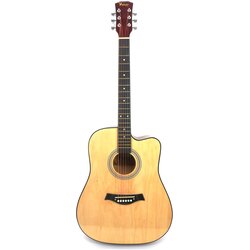 Vaker Akustična neozvučena gitara VD07C-NT, Natural Cene