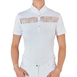 Busse Turnirska majica AMORA, bela - L Cene