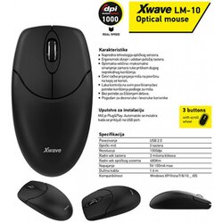 X Wave LM10 optički miš Cene