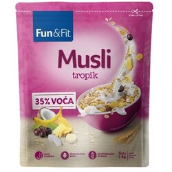 FUN&FIT musli tropic 1kg Cene