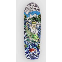 Creature Gravette Hippie Falls Pro 9.0" Skateboard deska black / green Cene