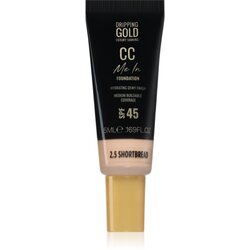 Dripping Gold CC Me In Mini Trial lahki tekoči puder SPF 45 odtenek Shortbread 2.5 5 ml Cene