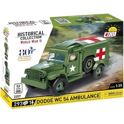 Cobi Toys COBI: Dodge WC-54 Ambulance vozilo hitne pomoći građevinski set (2257) Cene