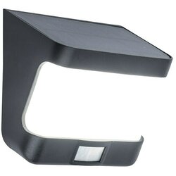 LUTEC LED senzorska zunanja stenska svetilka Try (8 W, Do x Š x V: 6,9 x 12,5 x 11,8 cm, Črne barve, Nevtralno bela) Cene